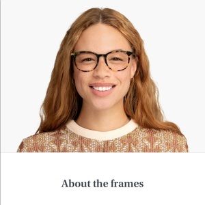 WARBY PARKER DURAND FRAMES